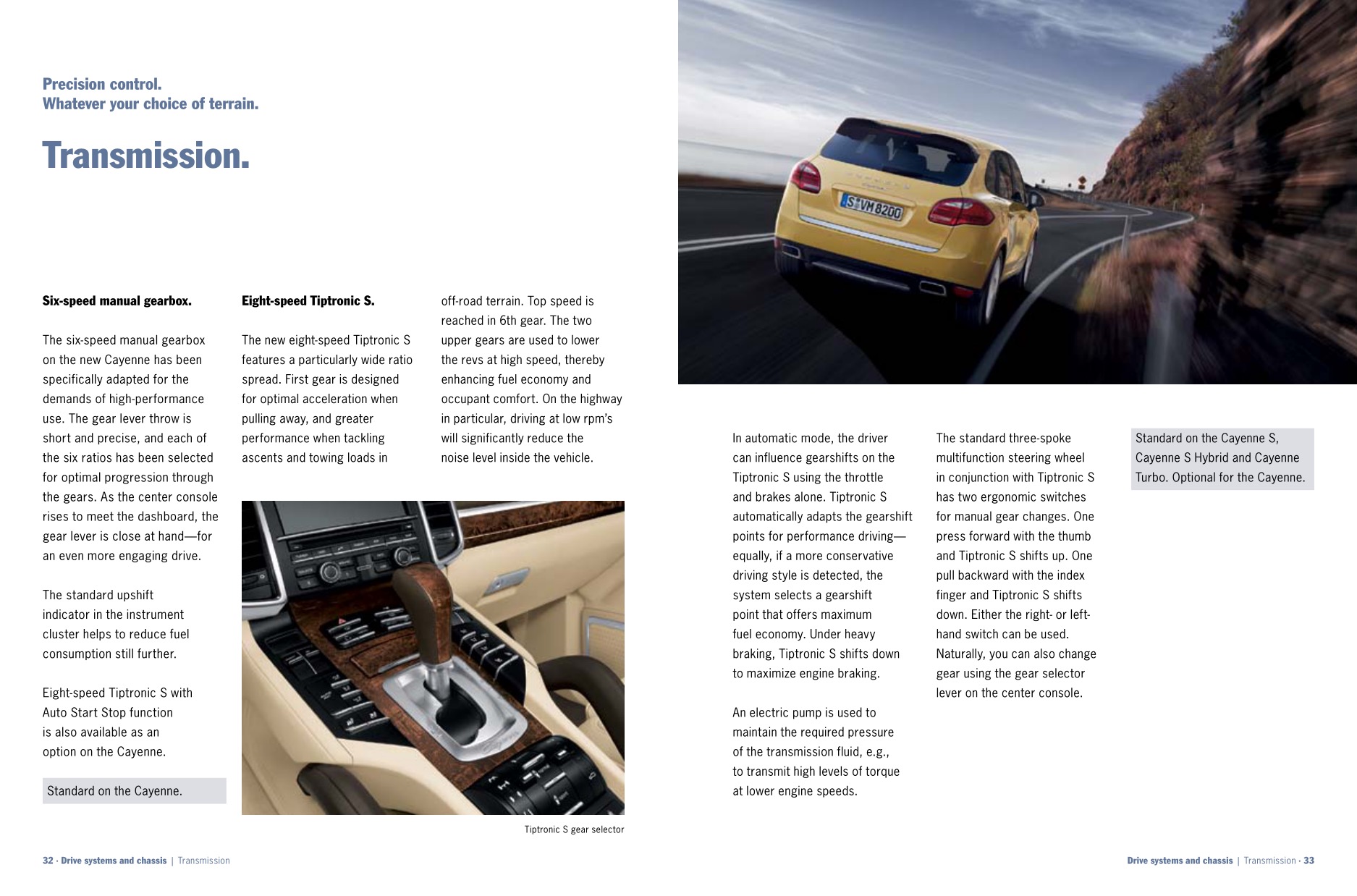 2011 Porsche Cayenne Brochure Page 12